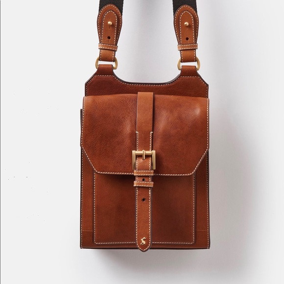 Joules Bags Nwt Stratford Leather Cross Body Bag Poshmark